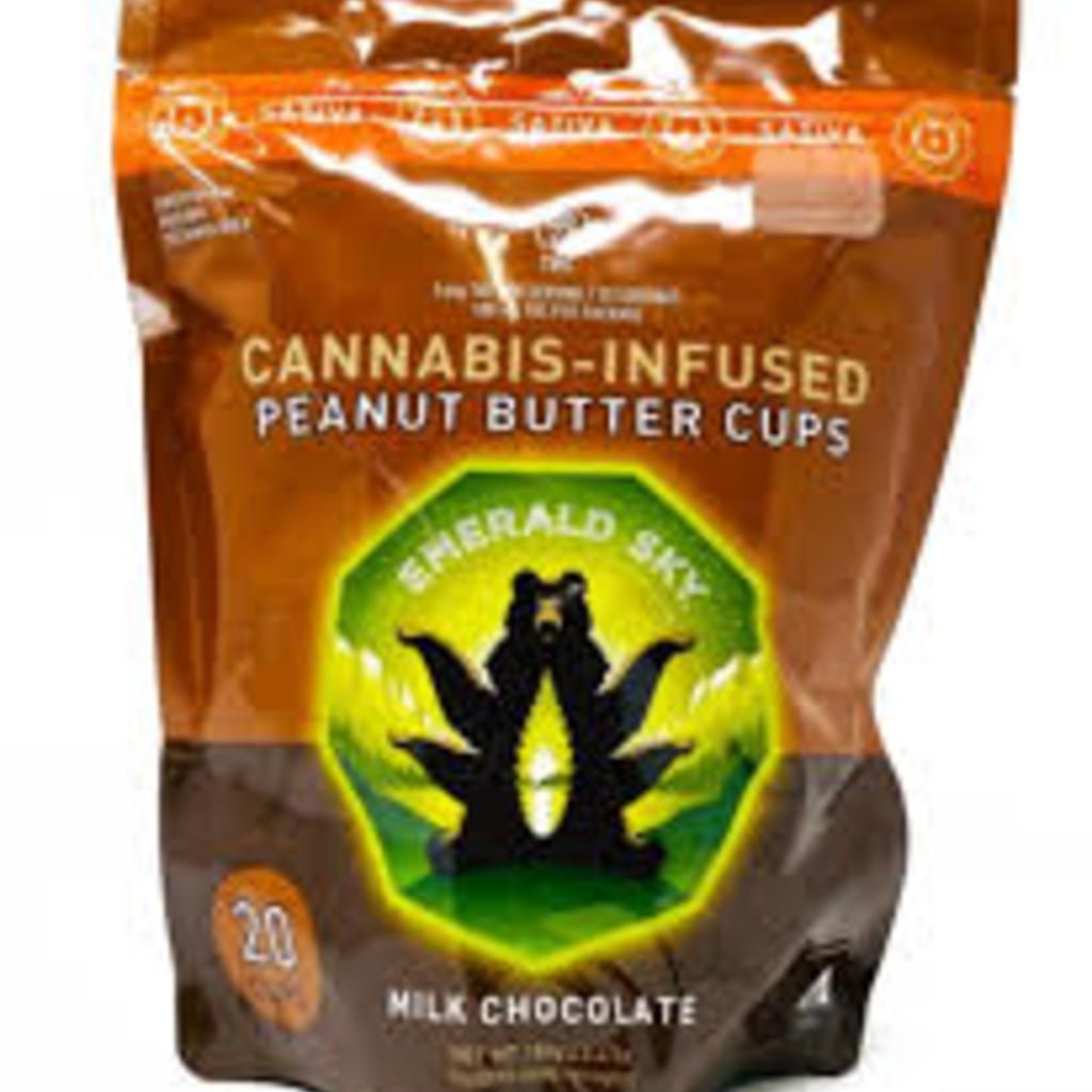 EMERALD SKY 5MG SATIVA PEANUT BUTTER CUPS 20PACK SPARC
